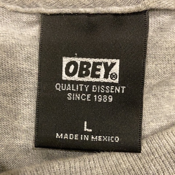 Obey - Large Shirt - Andre the Giant Face - Picture 2 of 4